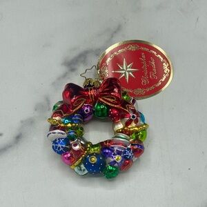 Christopher Radko Wreath ornament